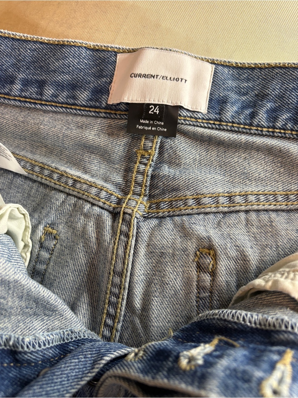 Current/Elliott Light Blue Women’s Boyfriend Jeans - Picture 4 of 9